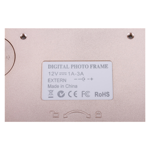 12" Metal Digital Picture Frame – Slideshow, Video & Music Playback 6