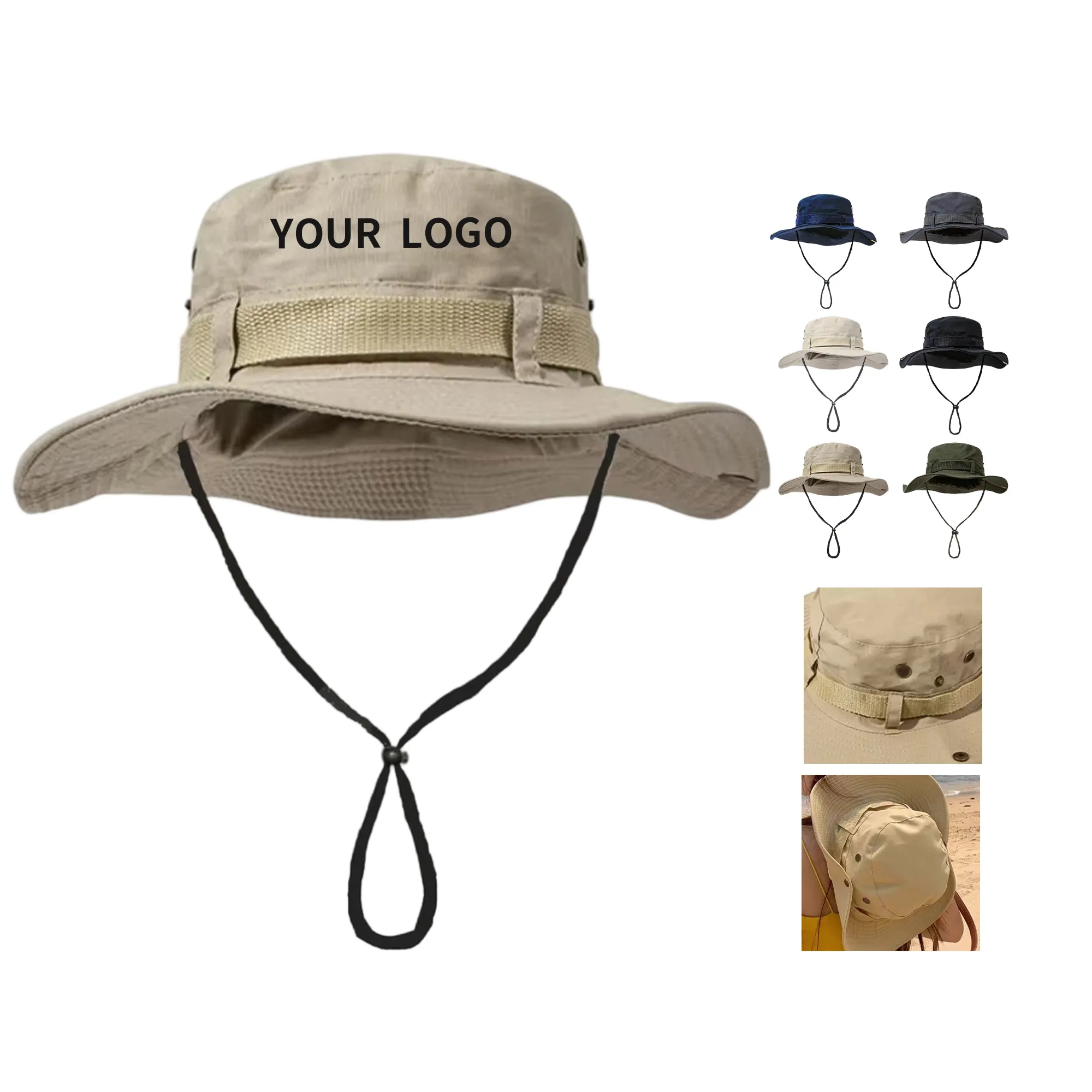 Polyester Fishing Hat 3