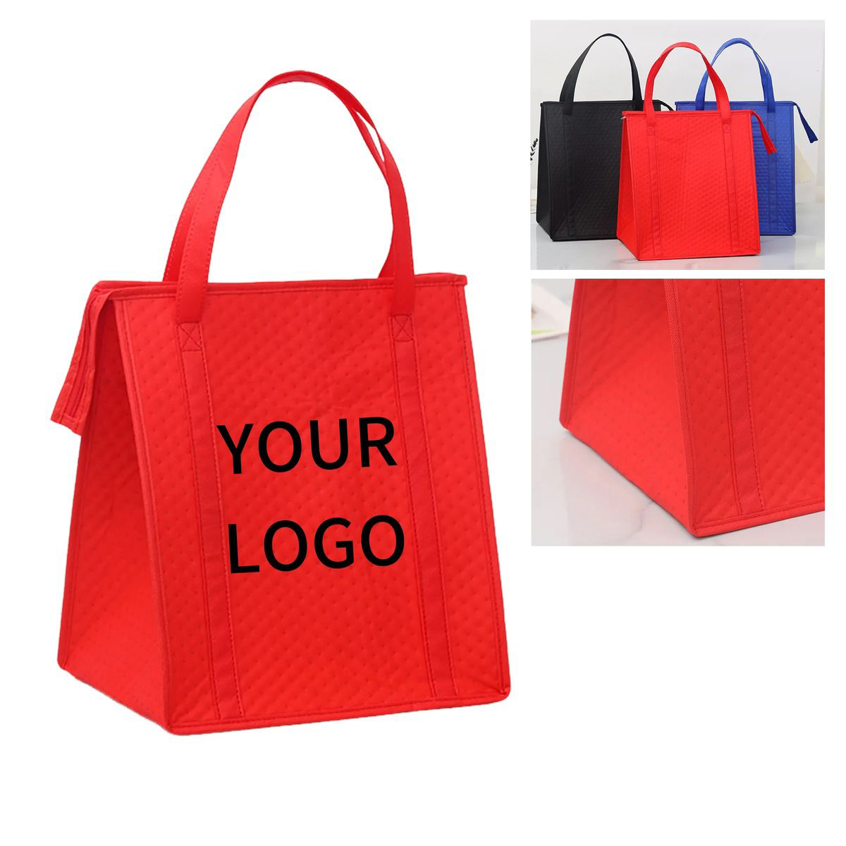 Large Thermal Non Woven Tote With Carry Handles 2