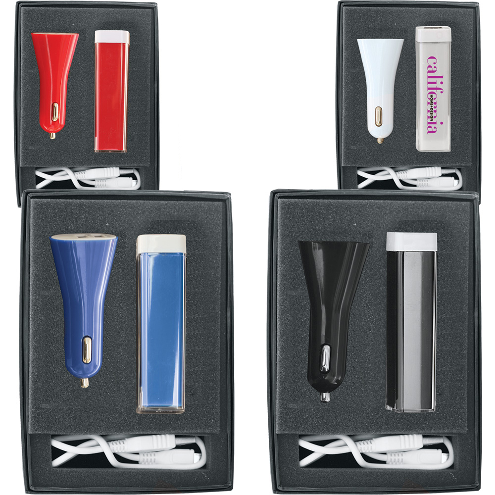 Executive Mobile Charging Kit Gift Set