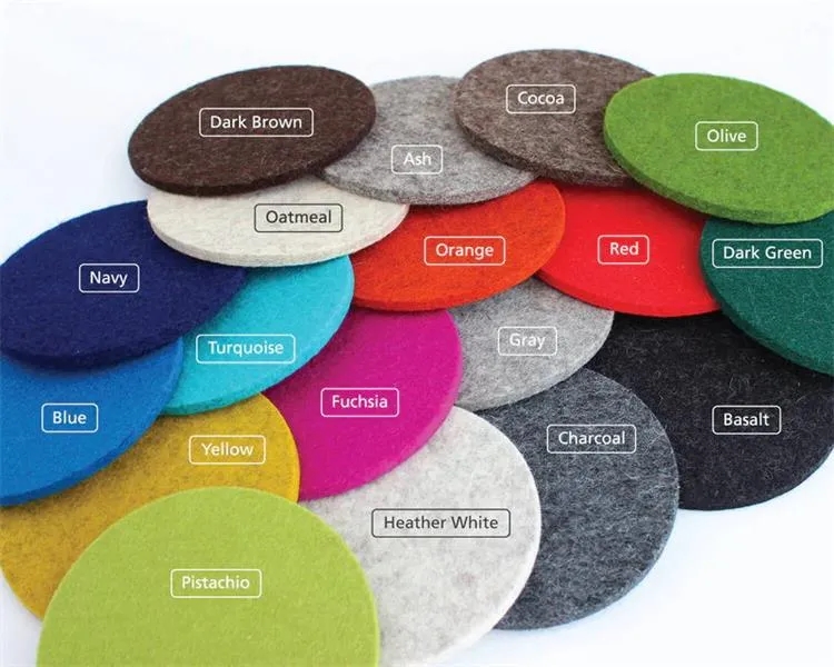 Felt Coaster Set 9