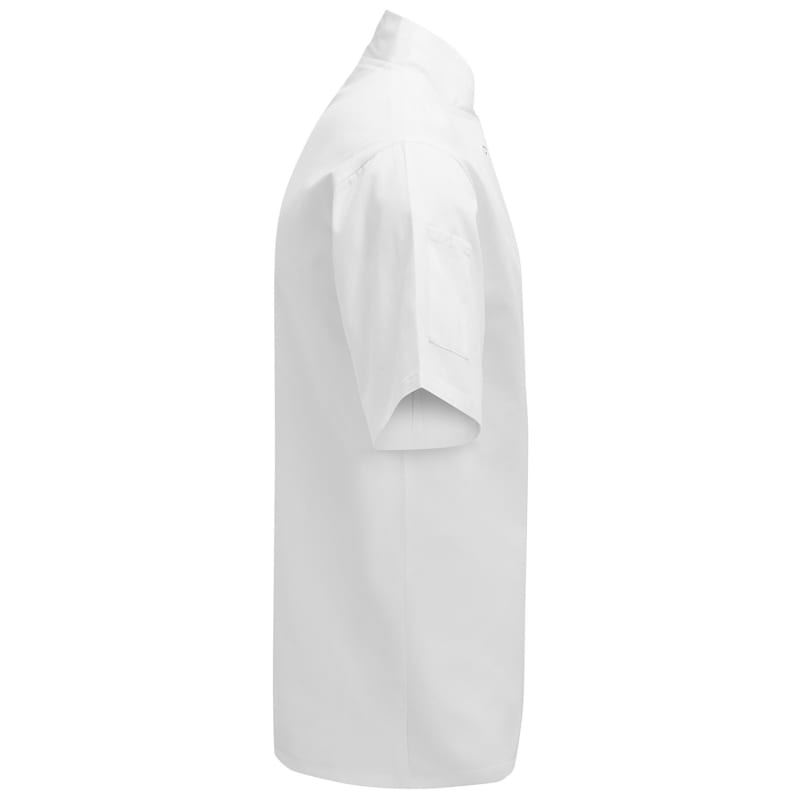 Artisan Collection By Reprime Unisex Studded Front Short-Sleeve Chef's Jacket 12
