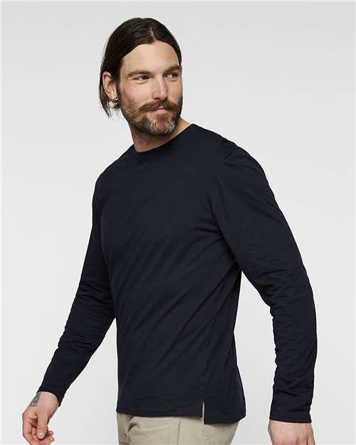 Unisex Fine Jersey Long Sleeve Tee - 6918 49