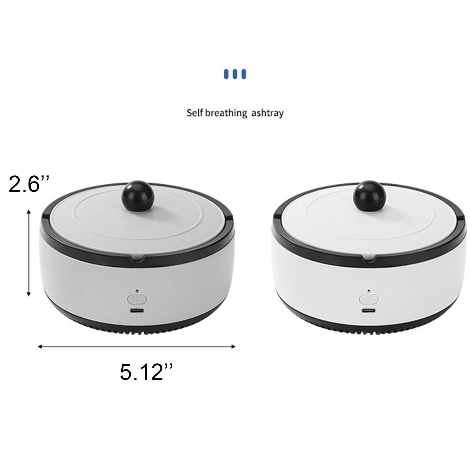 Self breathing asftray air purifier 3