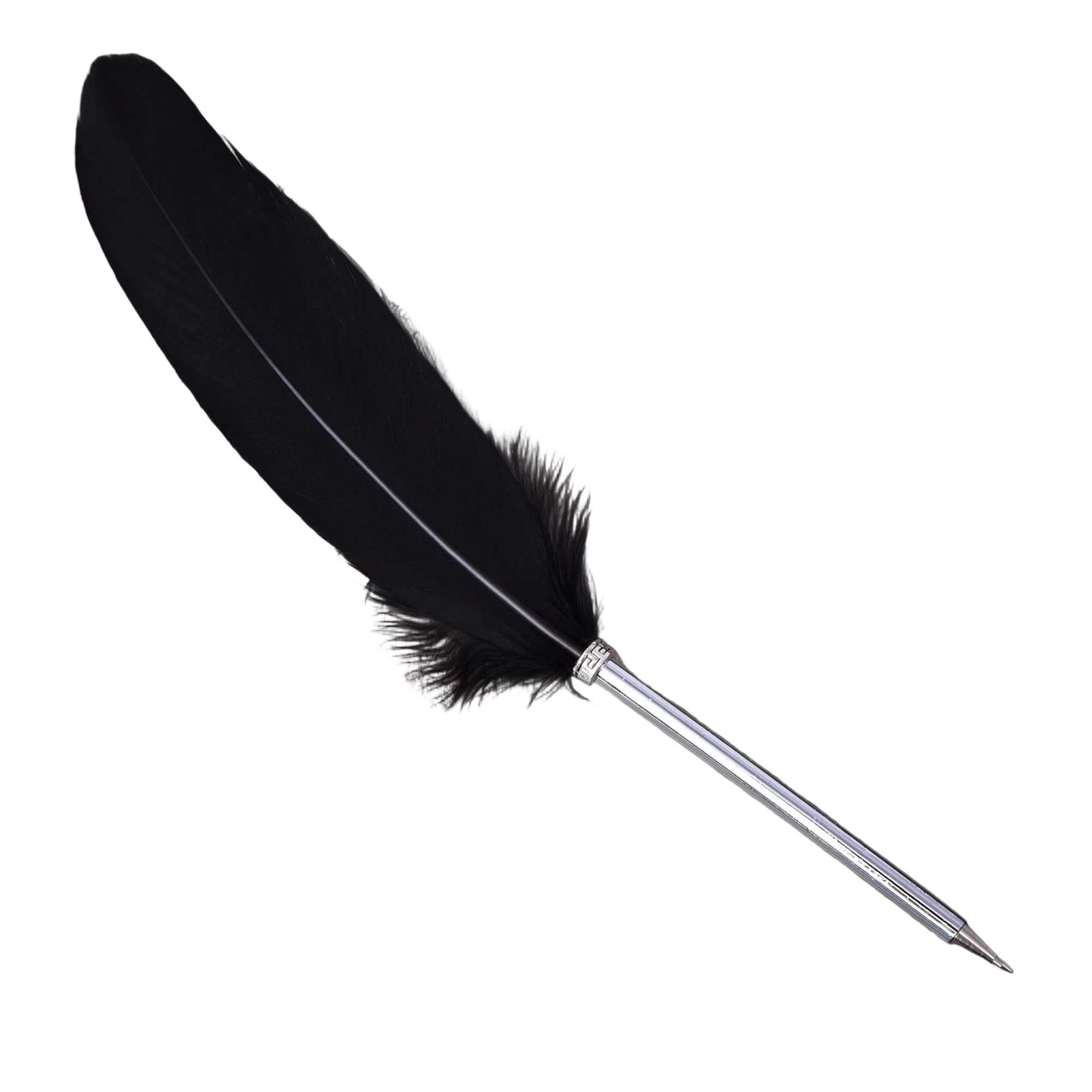 Feather Quill Ballpoint Pen Decorative Writing Gift 15