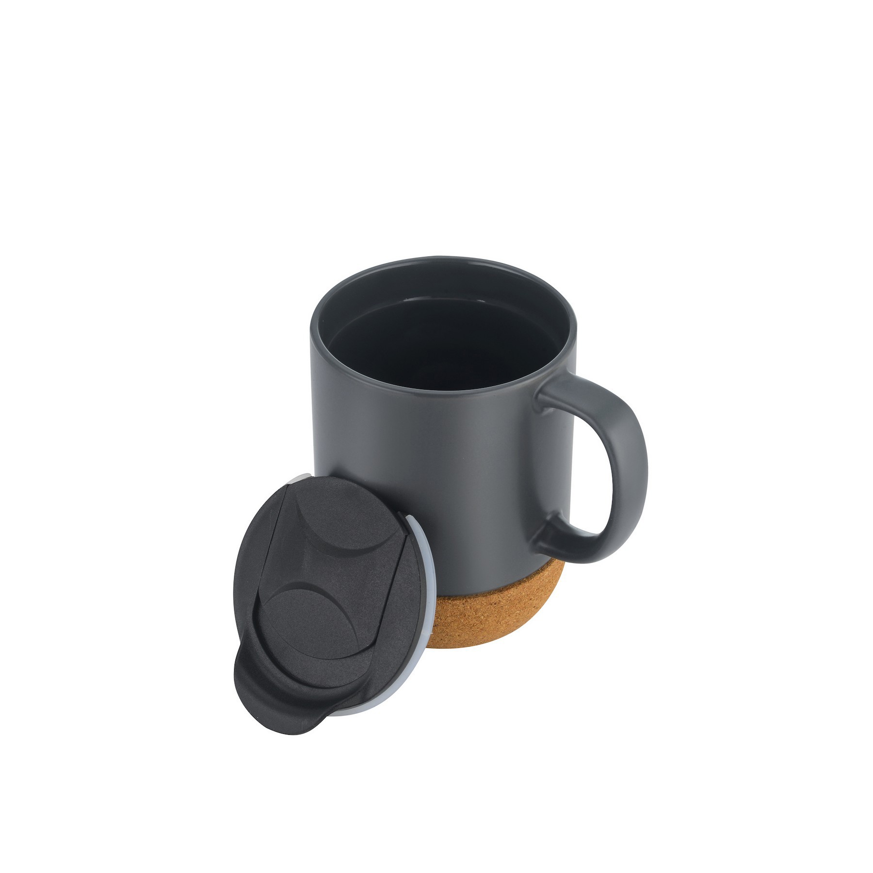 Insulated Cork Bottom Ceramic Coffee Mug 12Oz 2