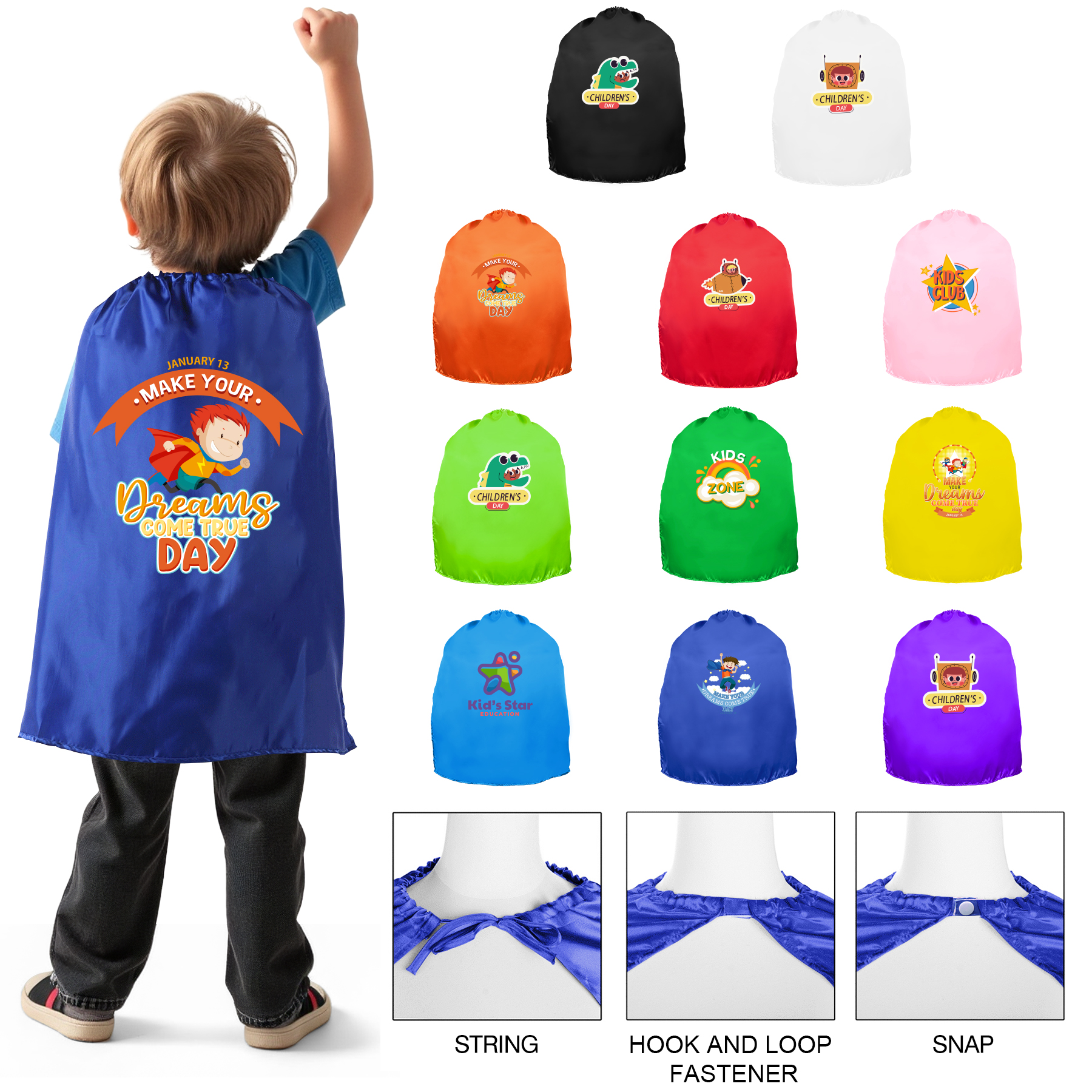 Superhero Cape For Children 5
