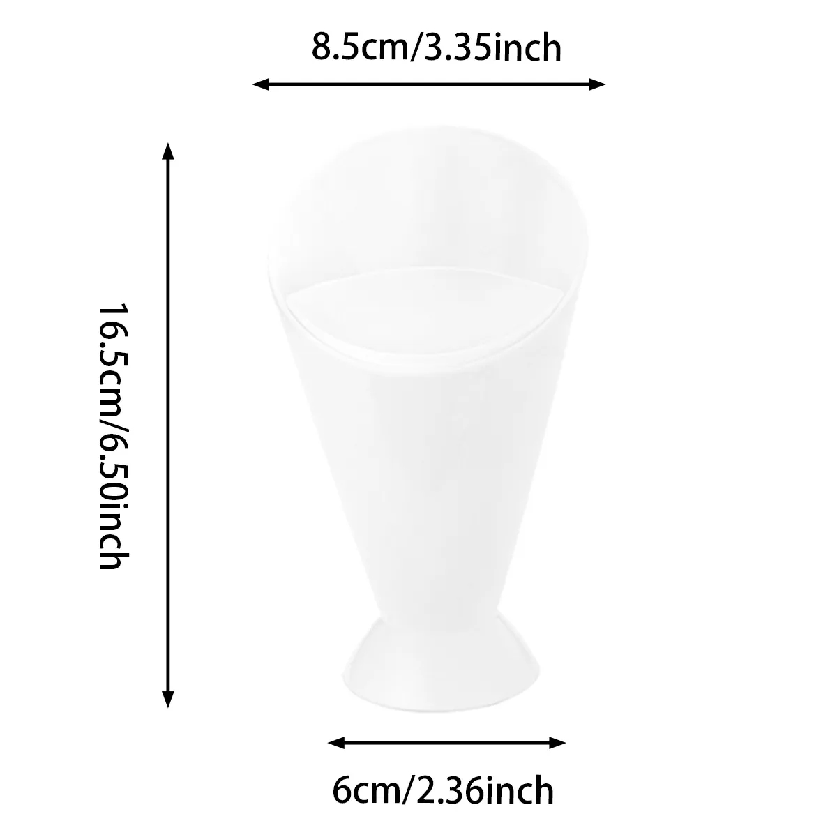 French Fry & Sauce Dipping Cone Holder For Snacks 1