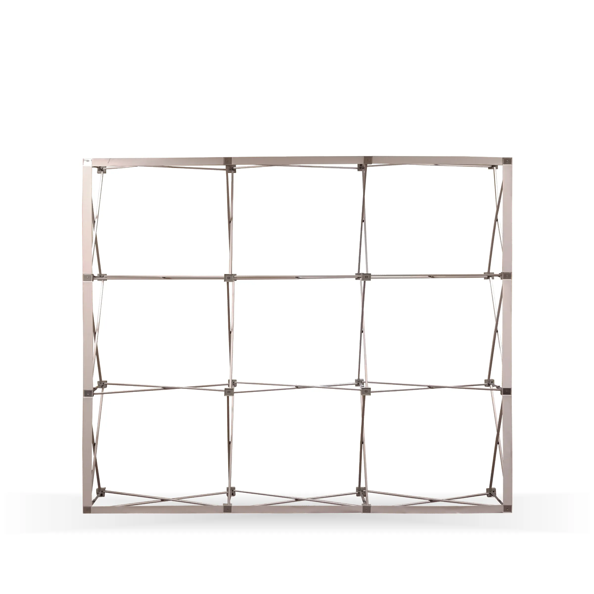 10'x8' Curved Pop Up Fabric Foldable Display Wall w/ Endcaps 3