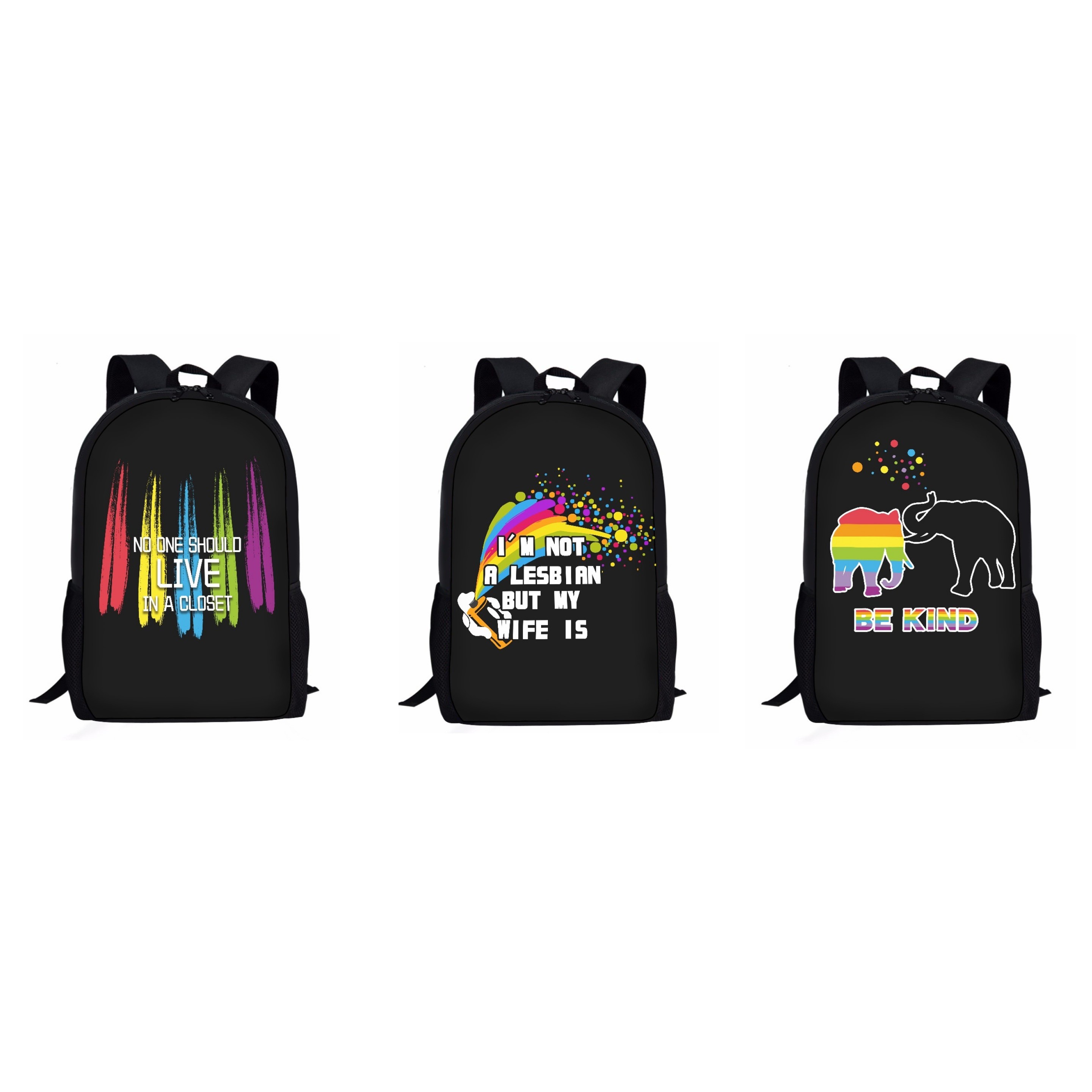 Rainbow Backpack (direct import) 5