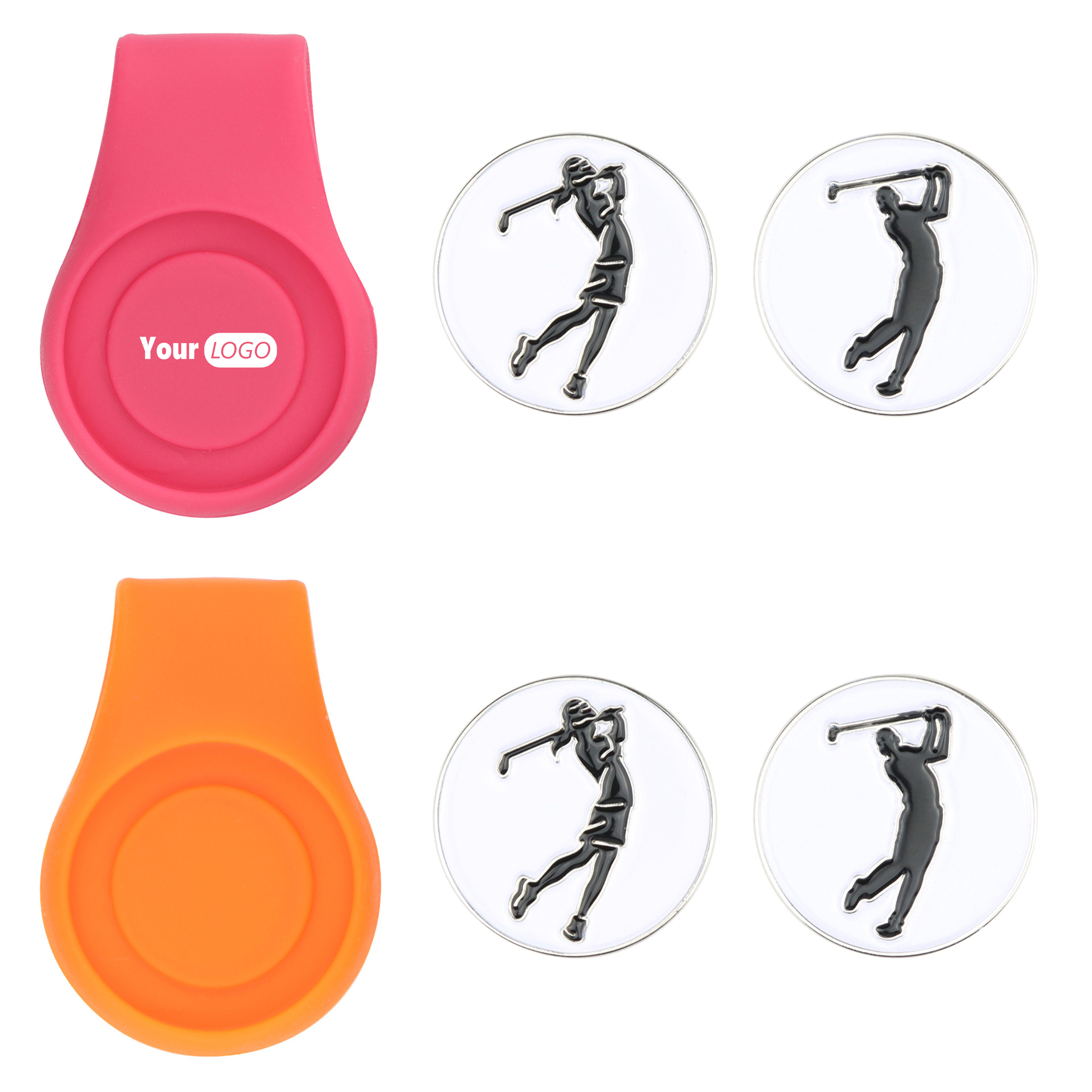 Silicone Custom Logo Golf Cap Accessory 2