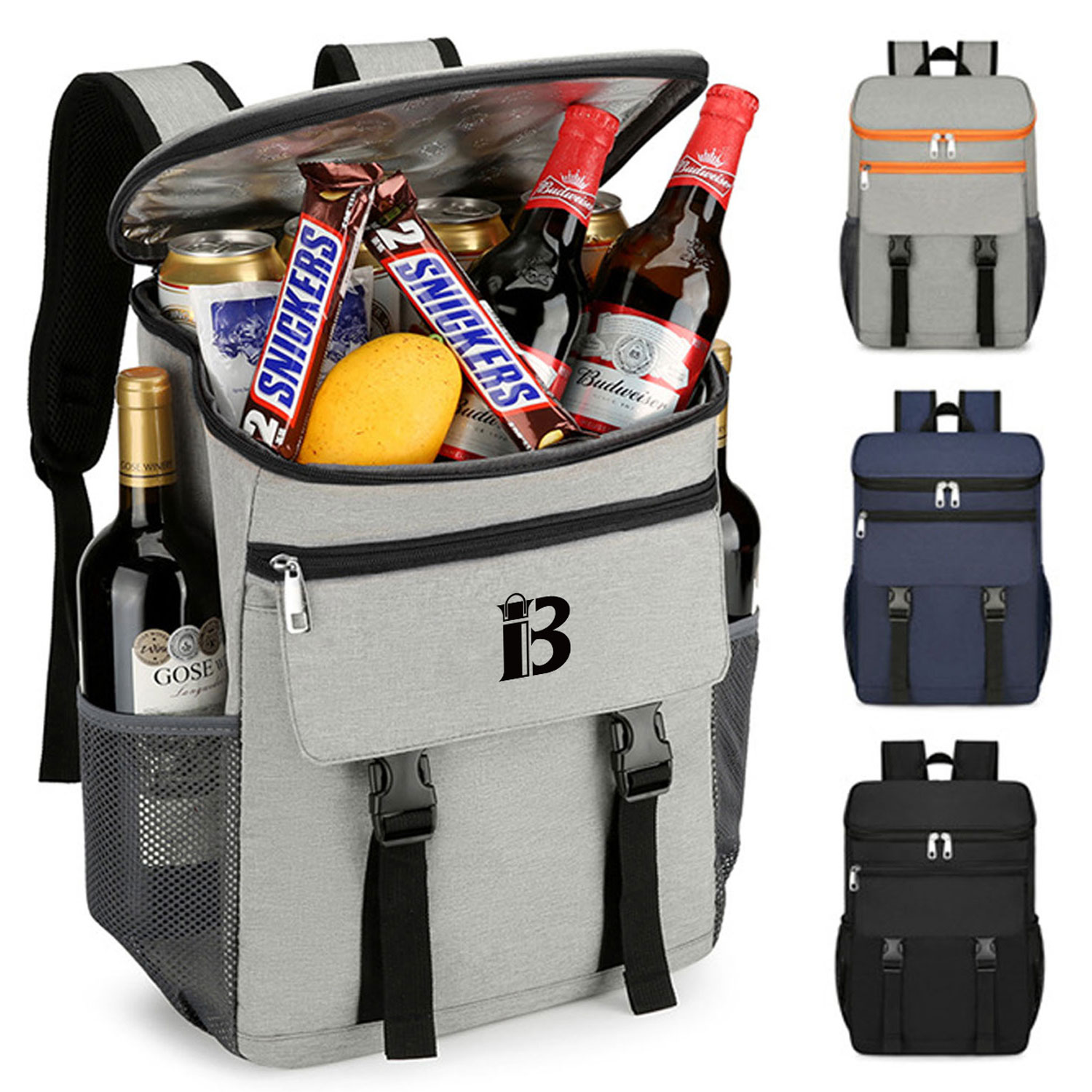 35L Waterproof Oxford Cooler Backpack 2