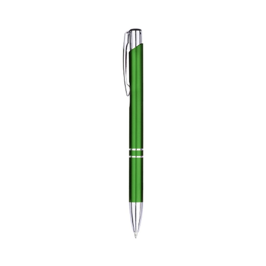Executive Quality Ballpoint Pen w/Reflective Aluminum Barrel 10