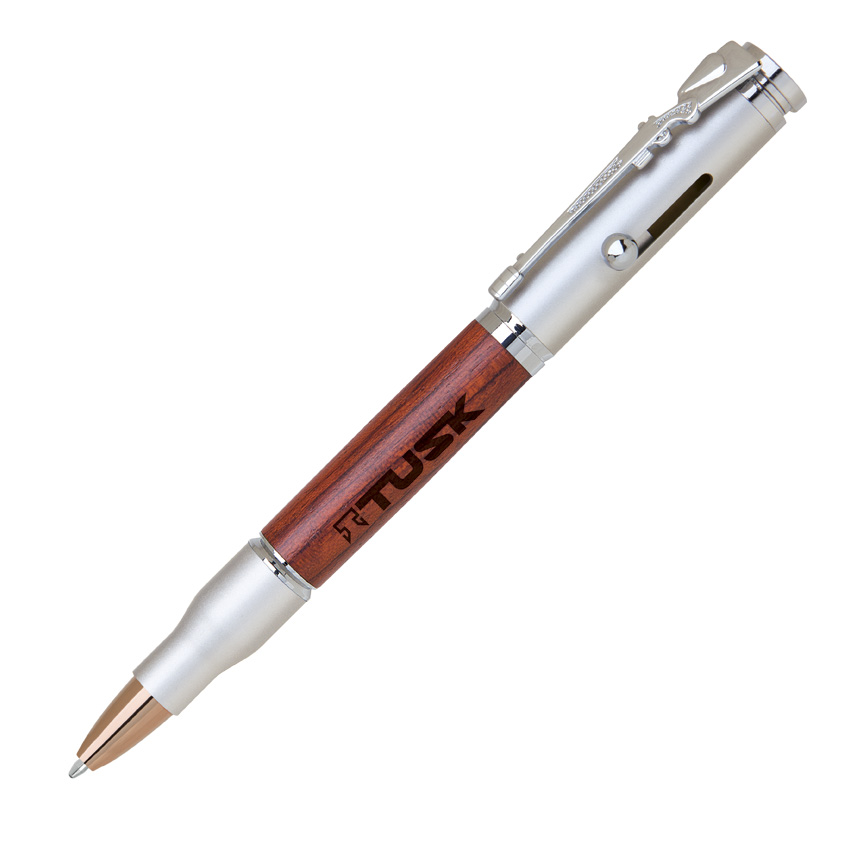 Bullet-III Bamboo Bolt Action Pen 2