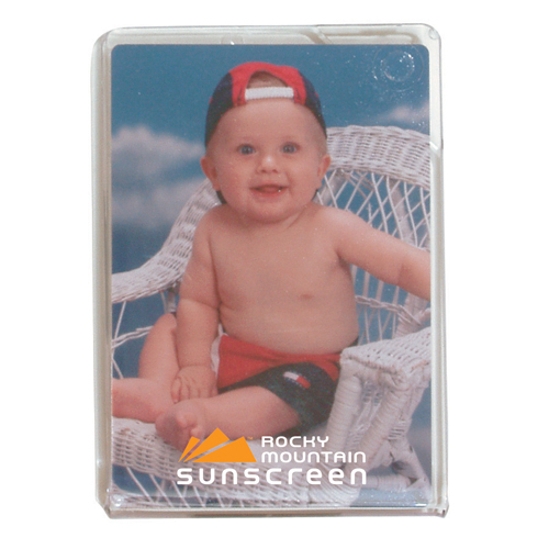 2 1/2 x 3 1/2 Translucent Magnetic Snap-In Frame