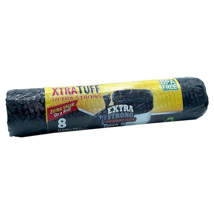 XtraTuff Trash Bag Roll - 33 Gallon 0.70 mil 2