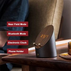 2 in 1 Wireless Induction Speaker With Digital Alarm Clock 3