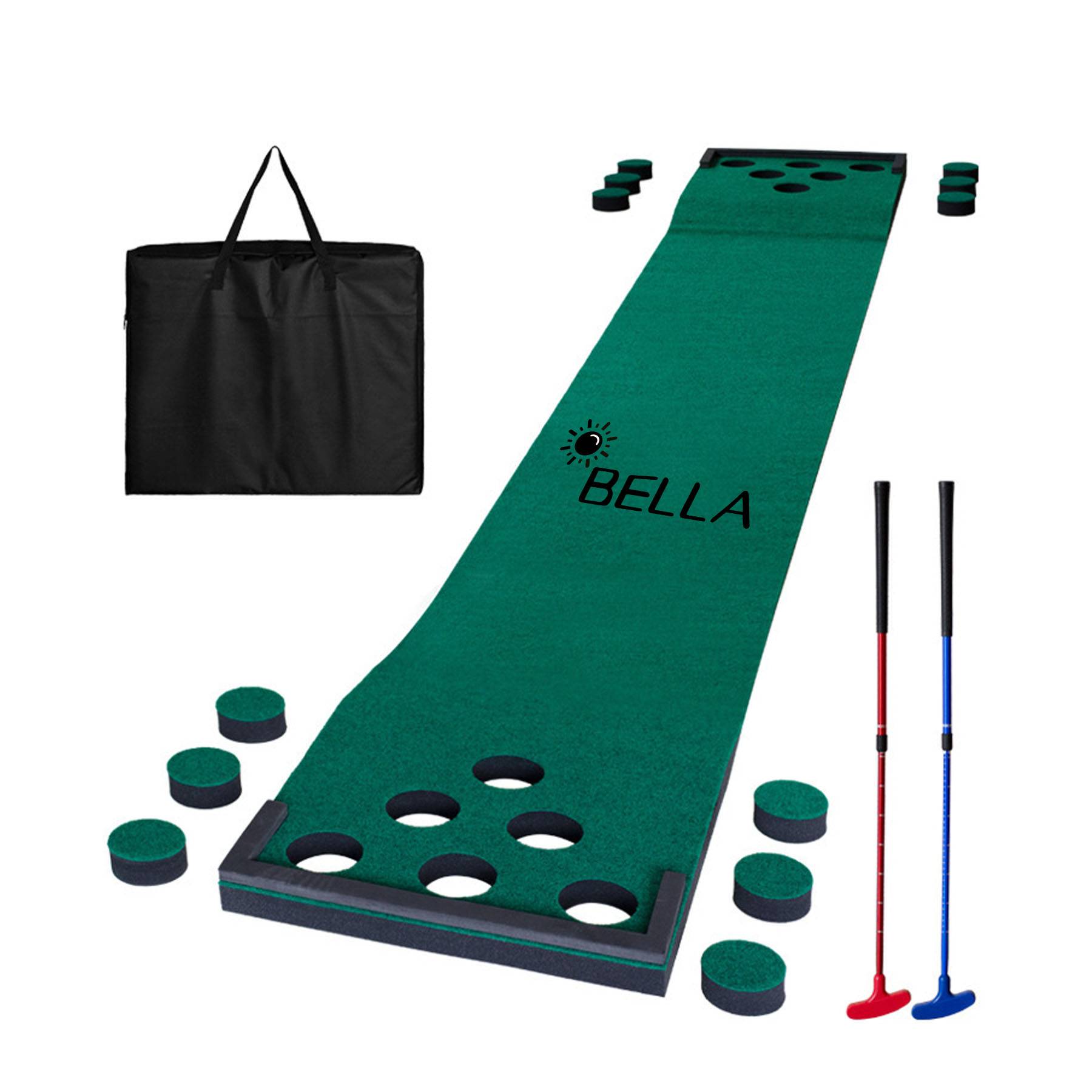 Golf Putter Mat Set 2