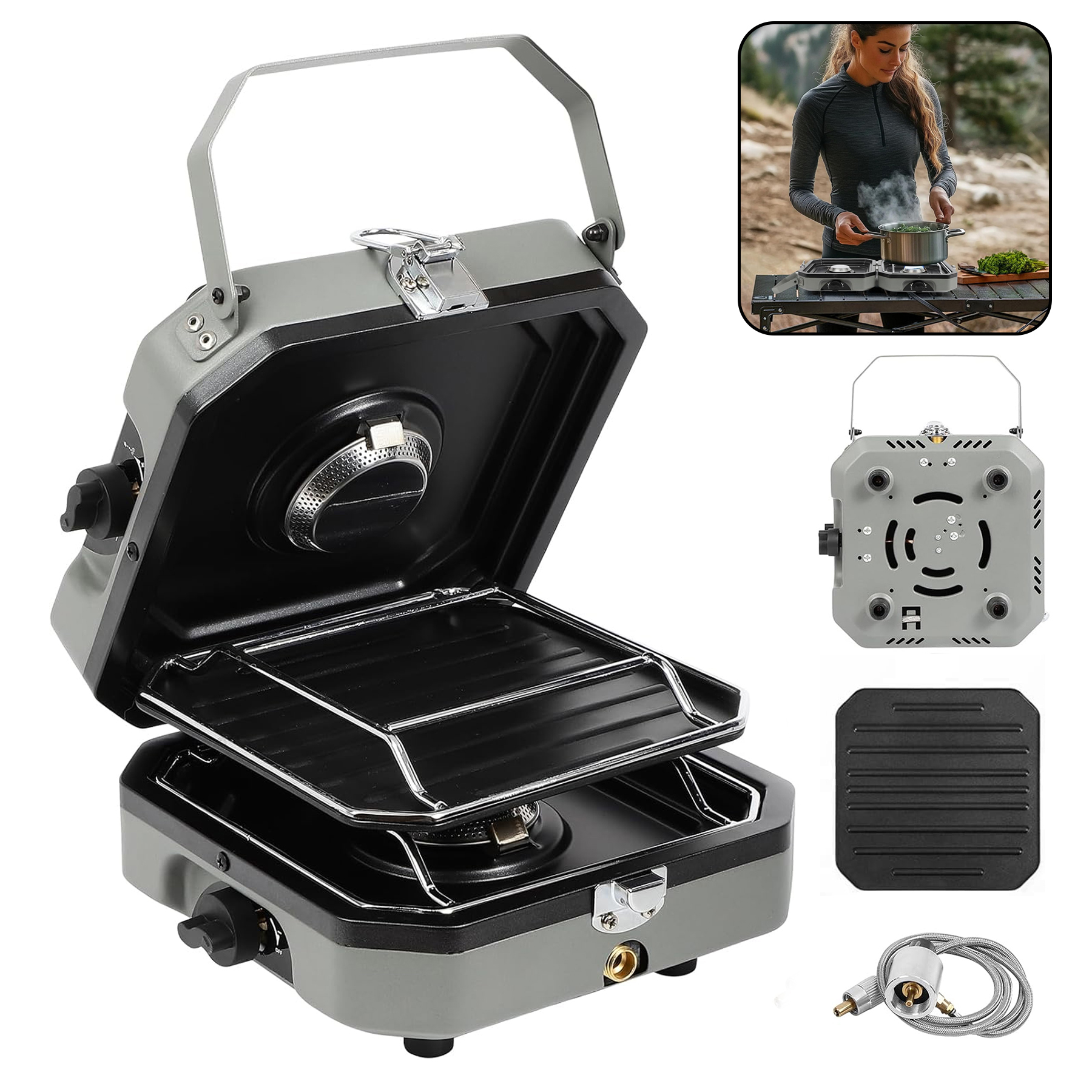 Portable Folding Camping Stove 4