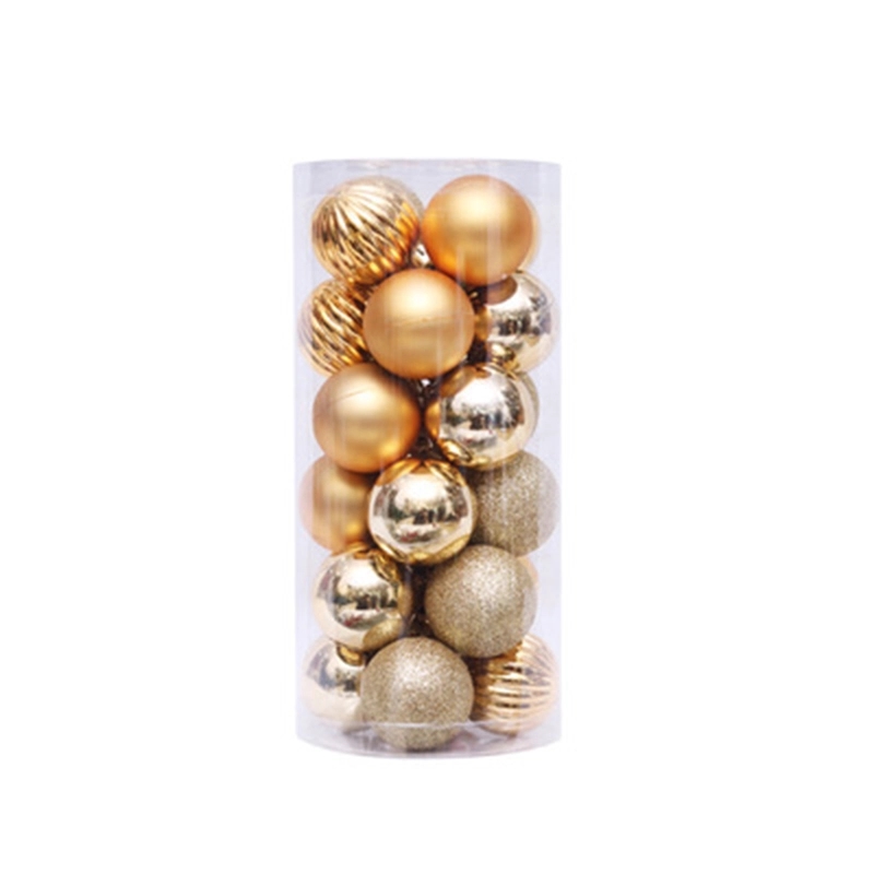 24Pcs Christmas balls set wedding Party ornaments 12