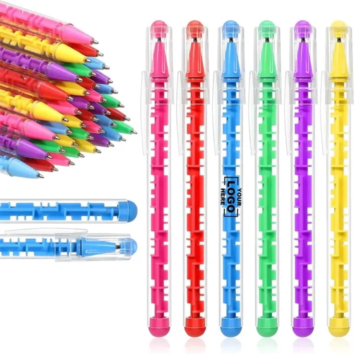 Creative Plastic Maze Puzzle Ballpoint Pen
 1