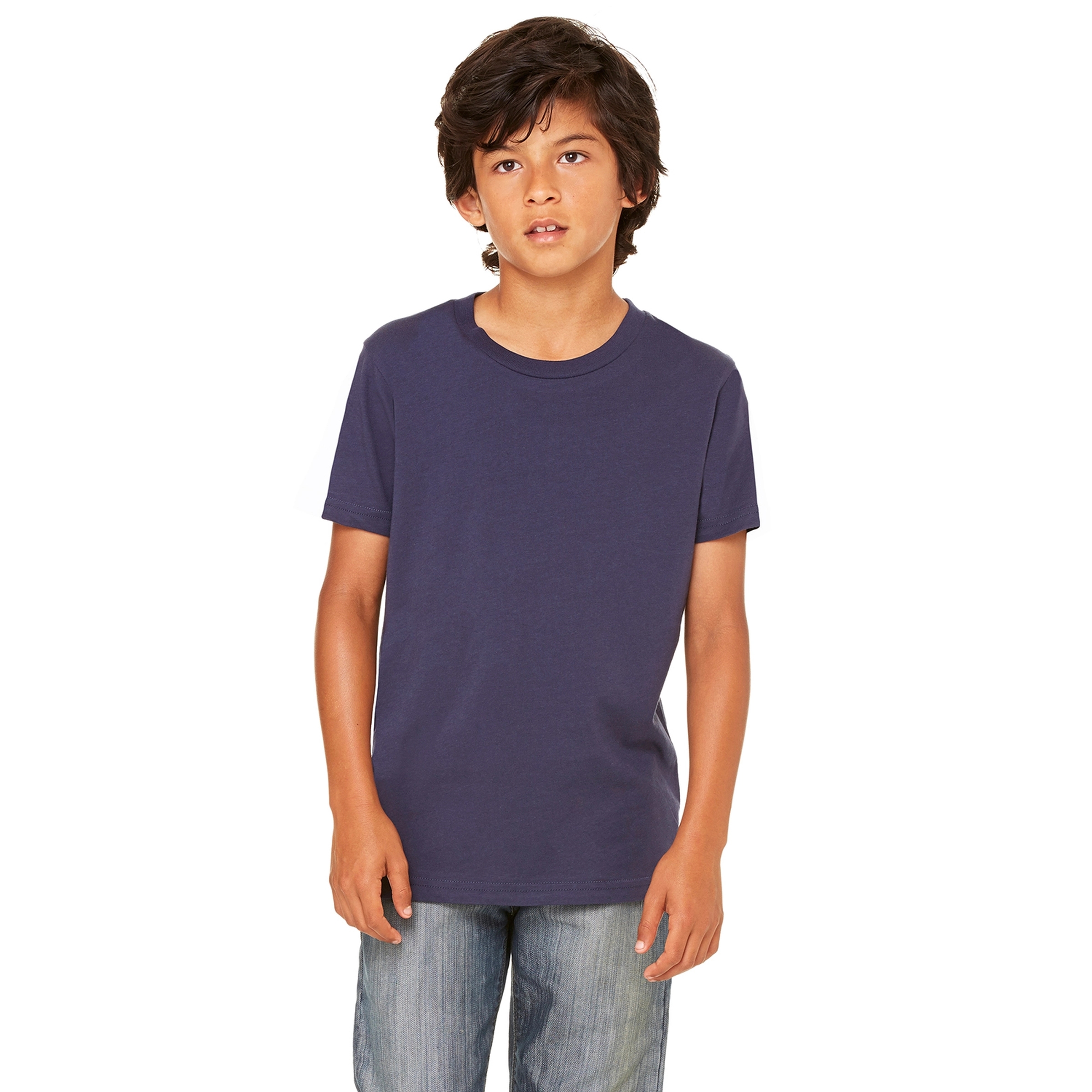 Bella + Canvas Youth Jersey Short-Sleeve T-Shirt 21