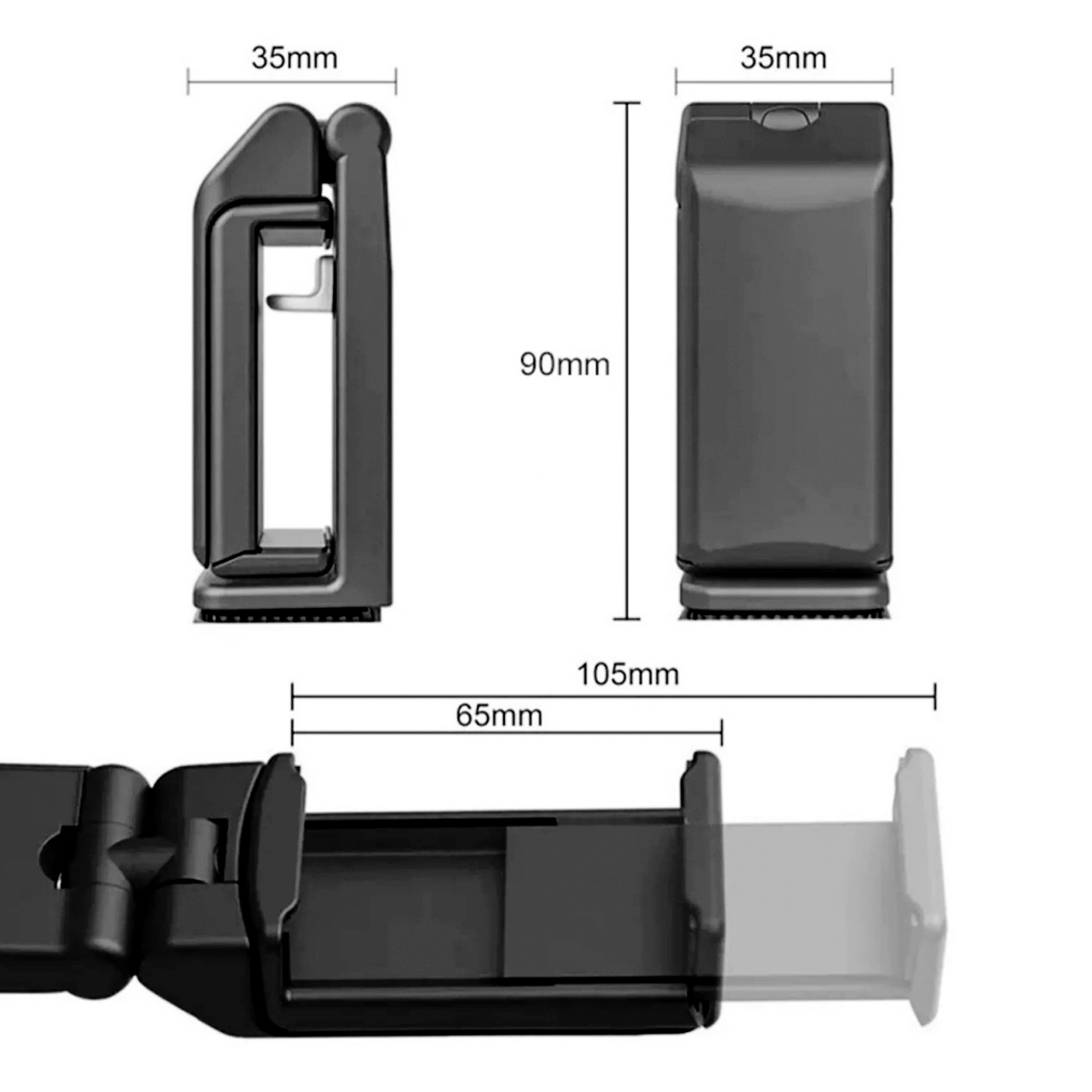 Foldable Adjustable Phone Stand for Desktop Vertical Use 1