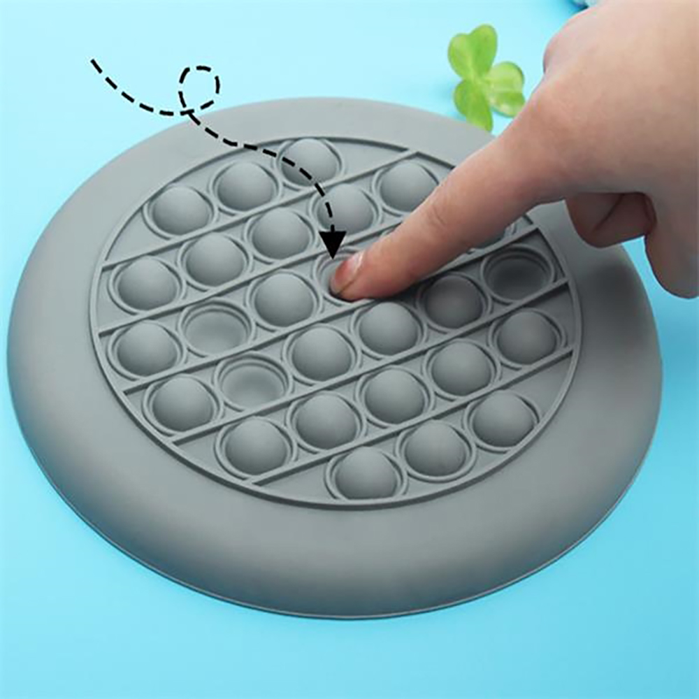 Push Pop Stress Reliever Flying Disc 4
