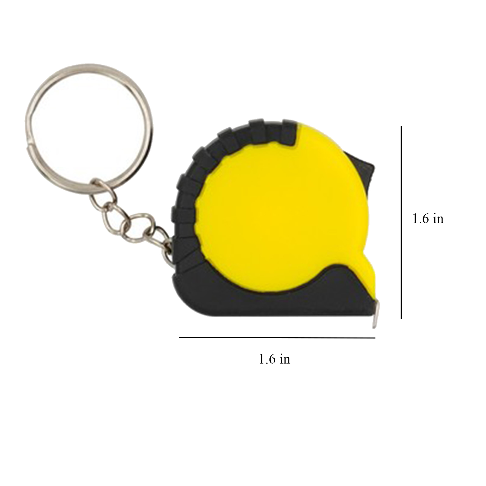 ABS Pocket Measuring Tape Keychain 4