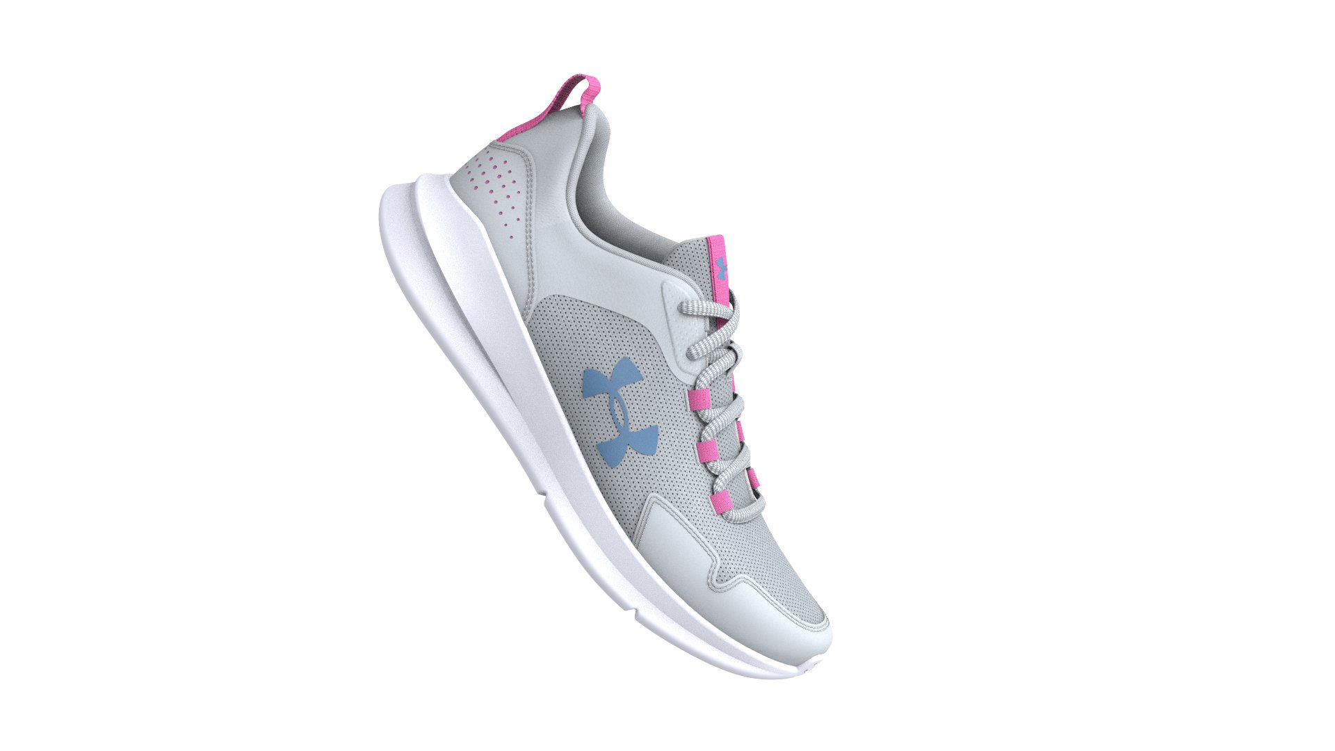 Girls' Grade School UA Essential Sportstyle Shoes 2