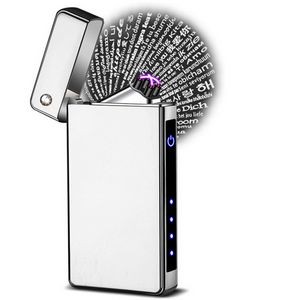 Electric Arc Lighter With Love Message Shadow And USB Charging 40