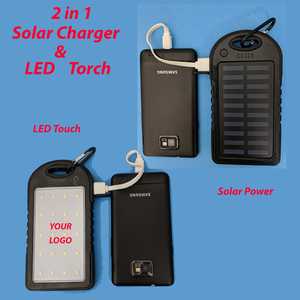 2 in 1 ProSmart Solar Charger and LED Touch 3