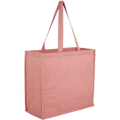 4oz Recycled Cotton Shopper Tote with Laminated 4