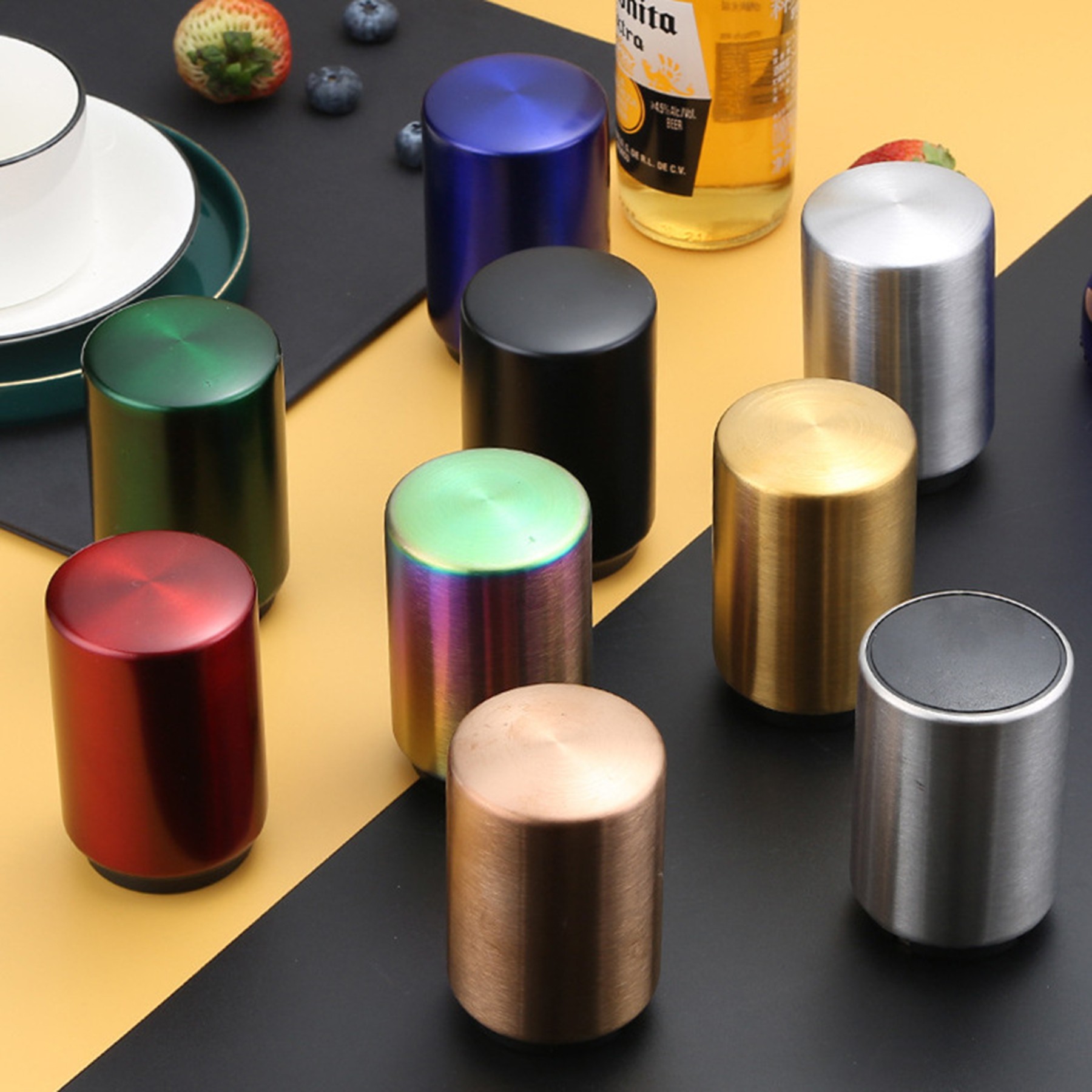 Stainless Steel Automatic Bottle Opener 2