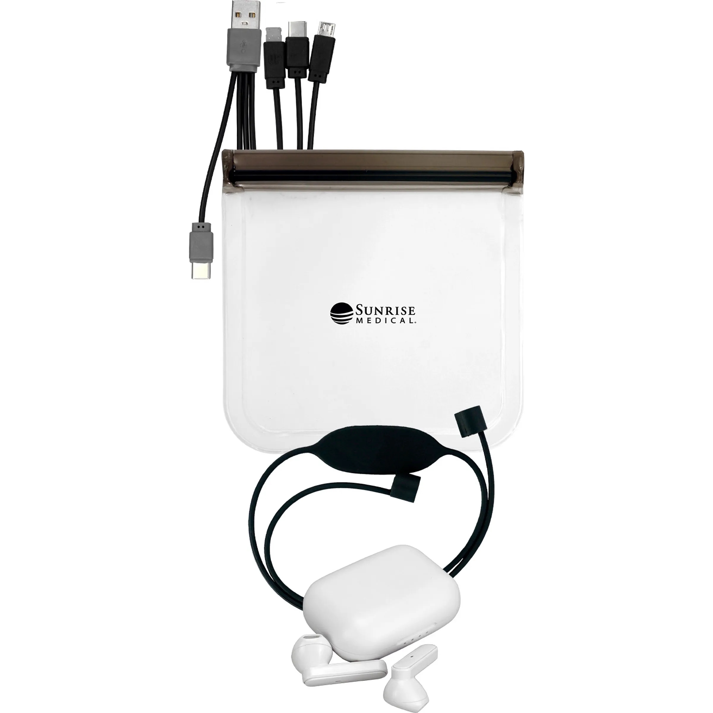 TRUE WIRELESS STRAPPY STORAGE CABLE SET 8