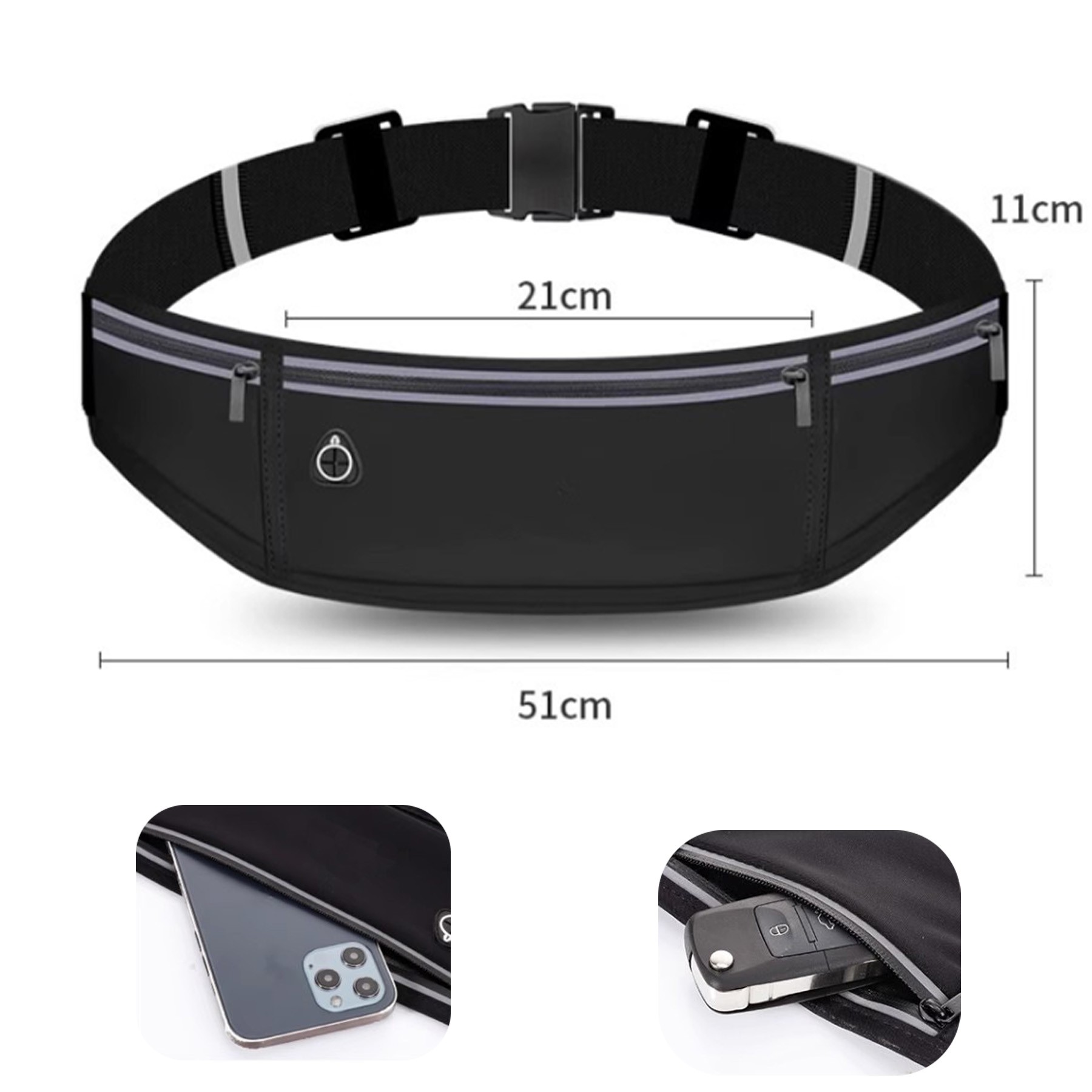 Workout Fanny Pack for Men Women 2