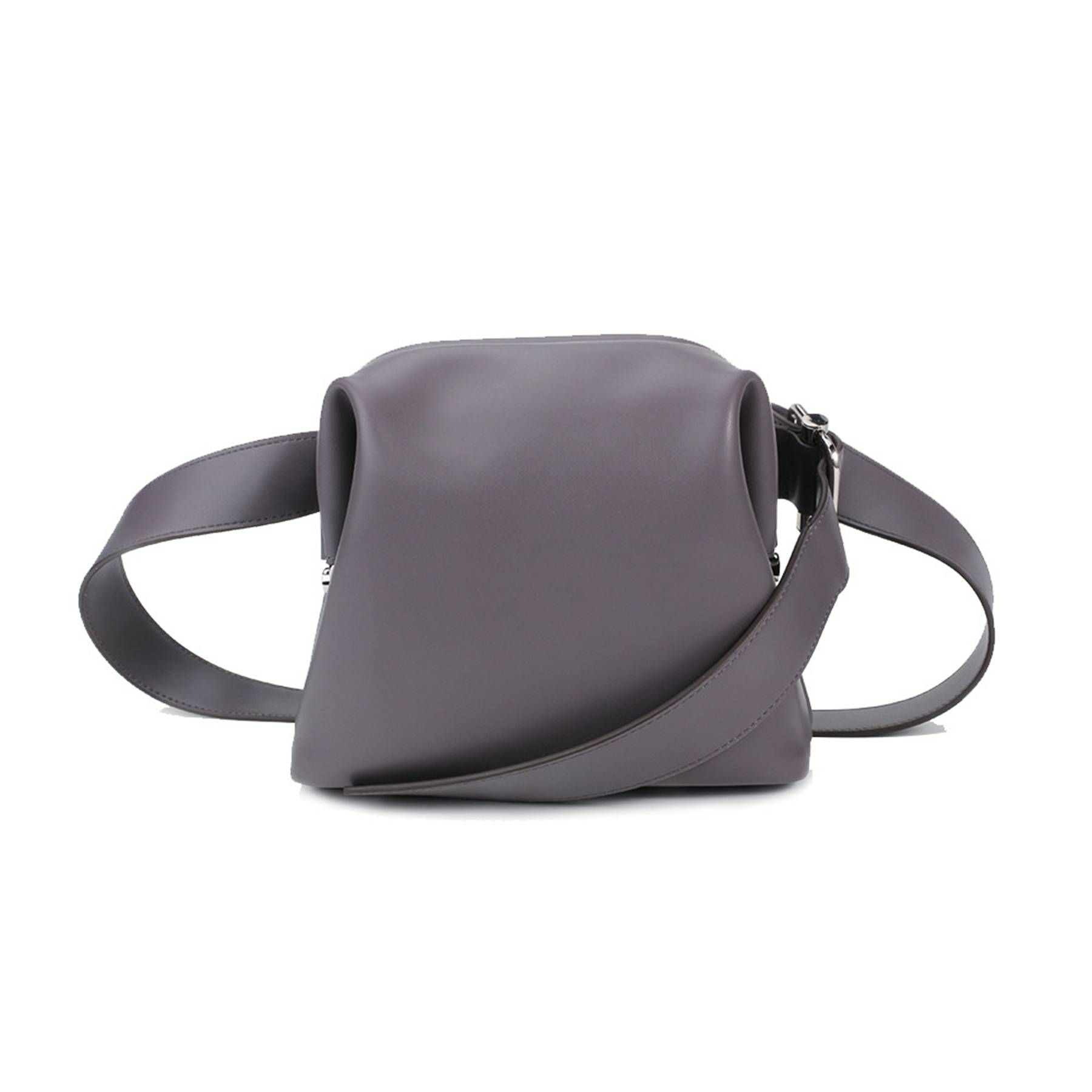 Genuine Leather one-shoulder mini handle cross-body bag 3