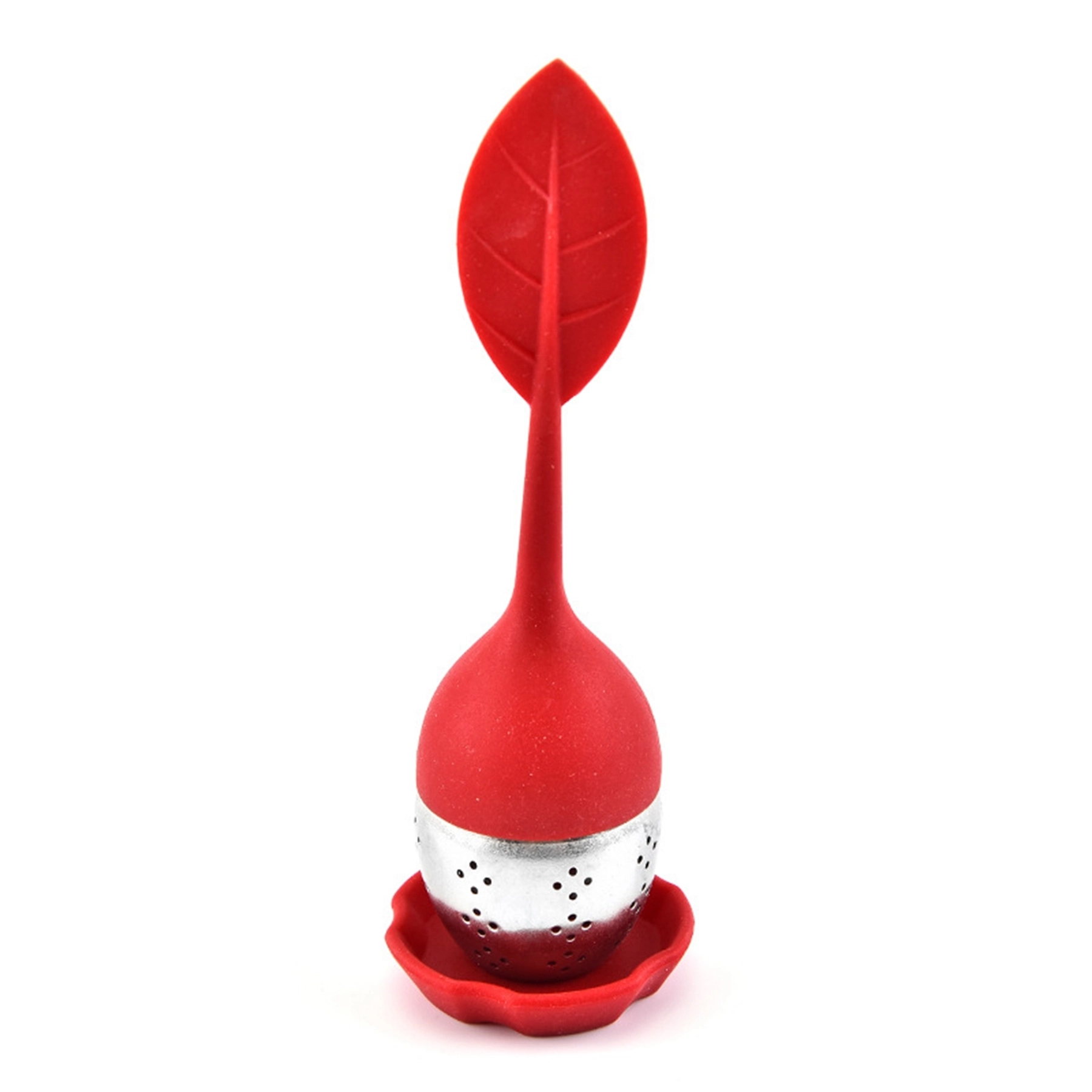 Leaf shape silicone Tea infuser 6