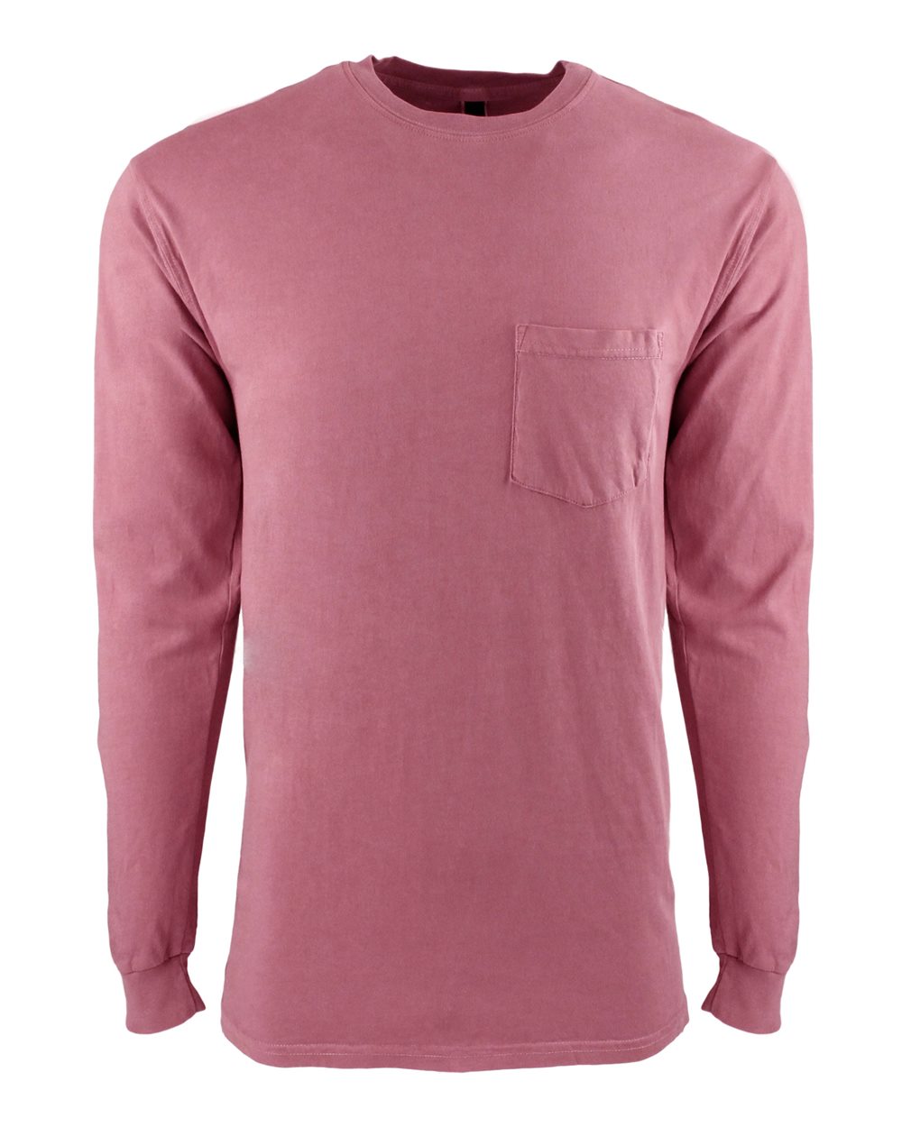 Unisex Inspired Dye Long Sleeve Pocket T-Shirt - 7451 10