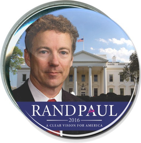 Rand Paul 2016, White House, Political Button
