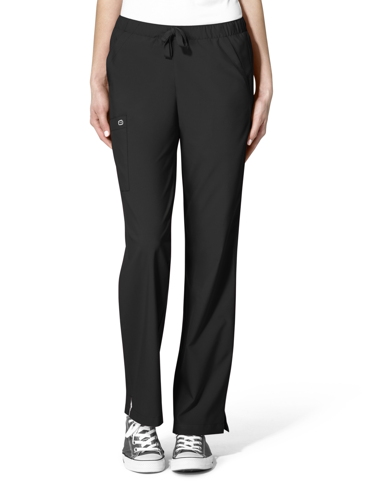 W123 Women's Five-Pocket Drawstring Pant