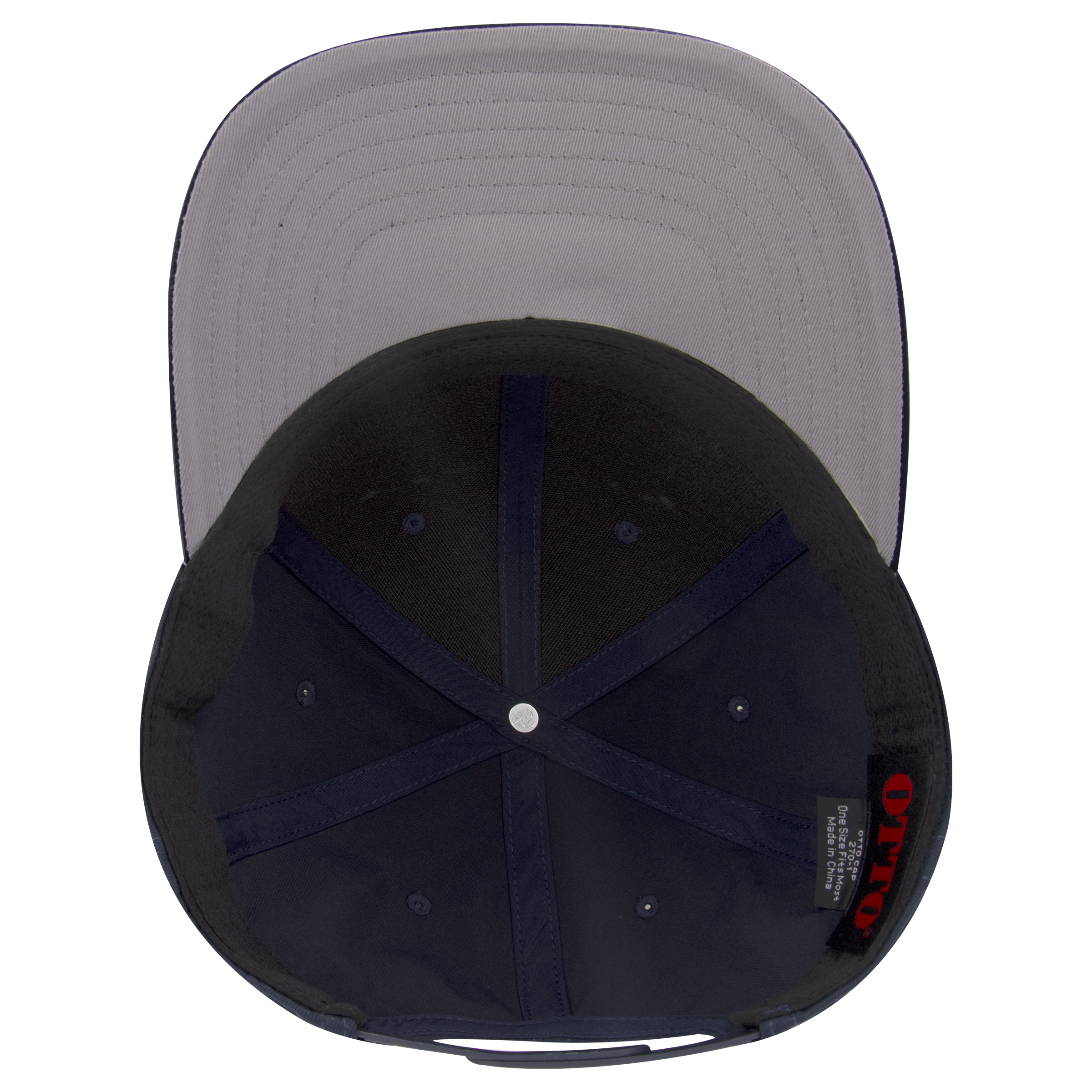 OTTO CAP® Seamless 6 Panel Mid Profile Baseball Cap 2