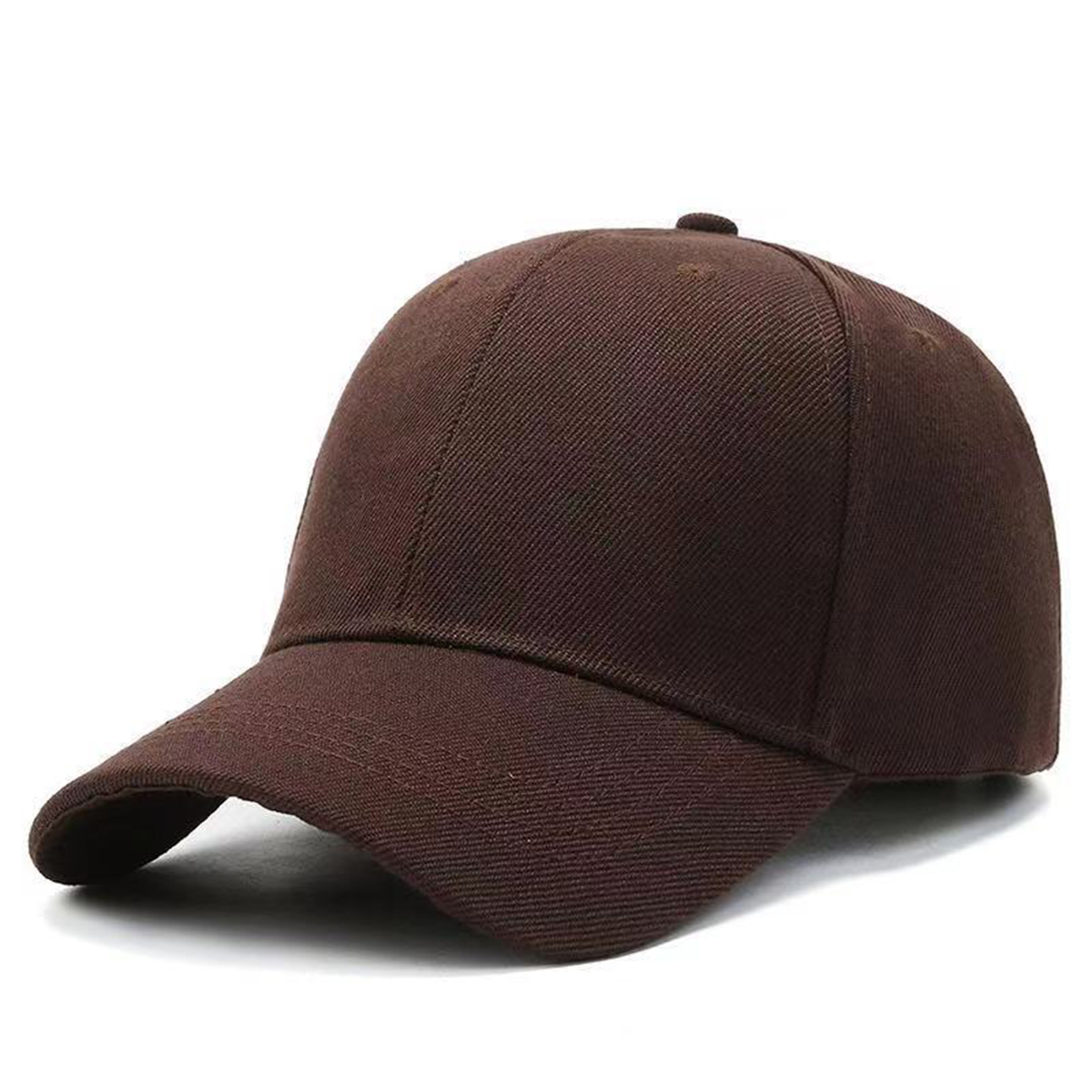 Solid Color Thick Outdoor Sun Hat Baseball Cap 2
