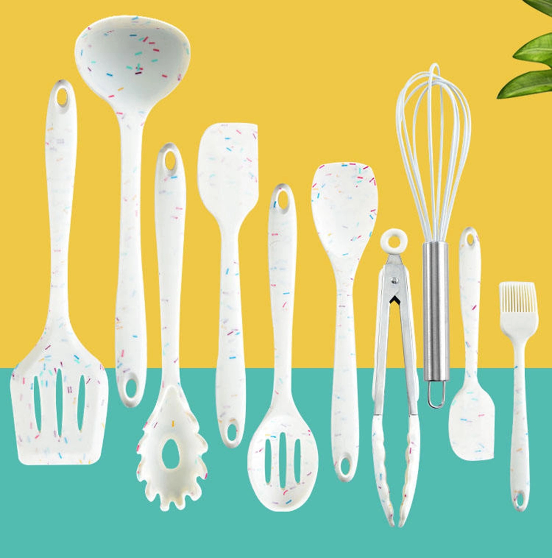 10 Pcs Non-Stick Kitchen Utensils Set 2