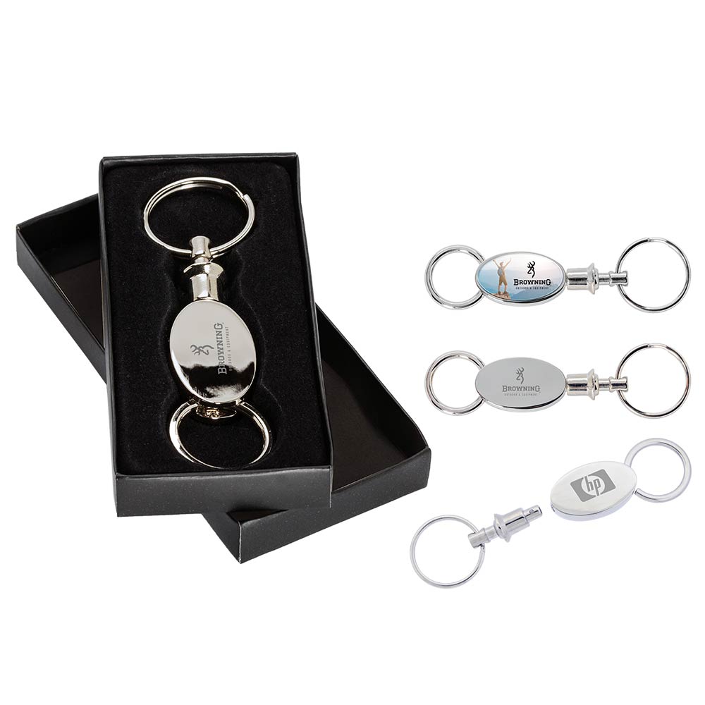 The Elliptical Pull Apart Key Chain 1
