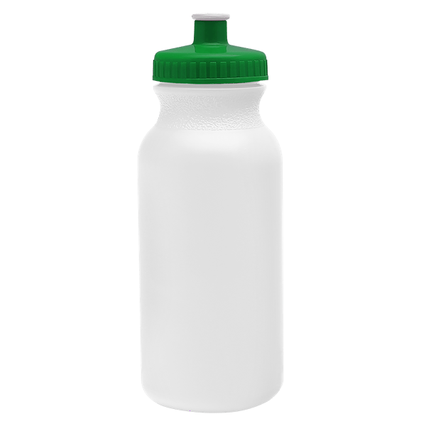 Circuit 20oz Bike Bottle - White w/Push-Pull Lid 15