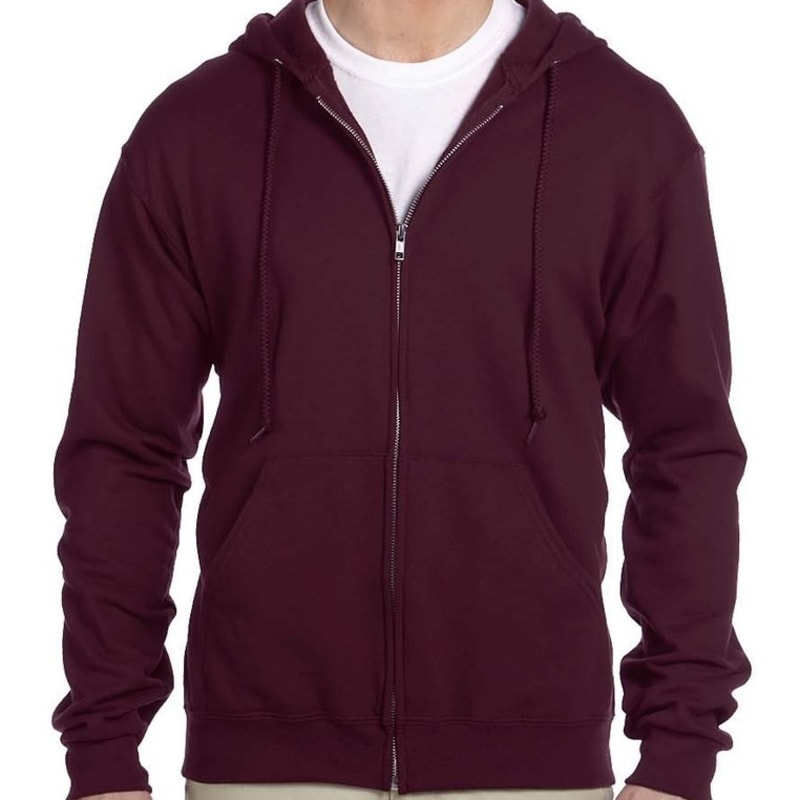 Jerzees 8 Oz., 50/50 NuBlend® Fleece Full-Zip Hood 7