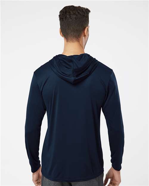Unisex Bahama Performance Hooded Long Sleeve T-Shirt - 220 81