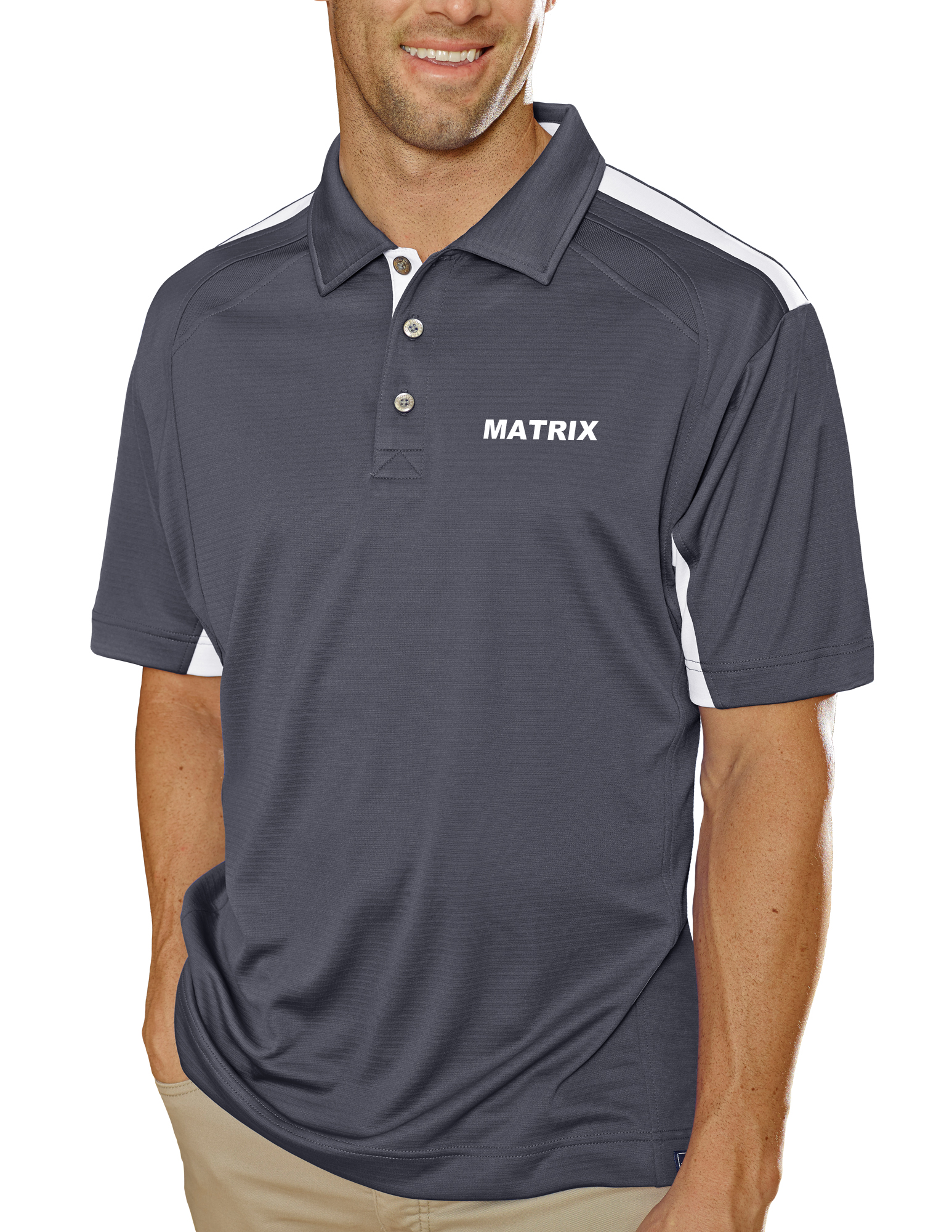 Men's Matrix Big Ottoman Polo Shirt 6