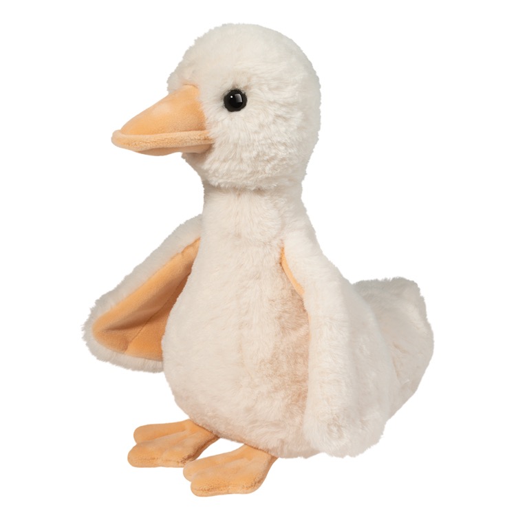 Ginnie Cream Goose Soft Stuffed Animal 2